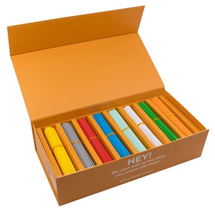 3Doodler Start Plastics Kit, 1200 Strands, Item Number 2091073